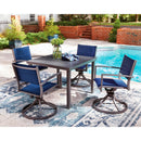  Signature Design by Ashley Rocky Creek PCP326-615 Square Dining Table with Umbrella Option IMAGE 19