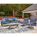  Signature Design by Ashley Half Moon Beach PCP418-821 Swivel Lounge with  Cushion IMAGE 8