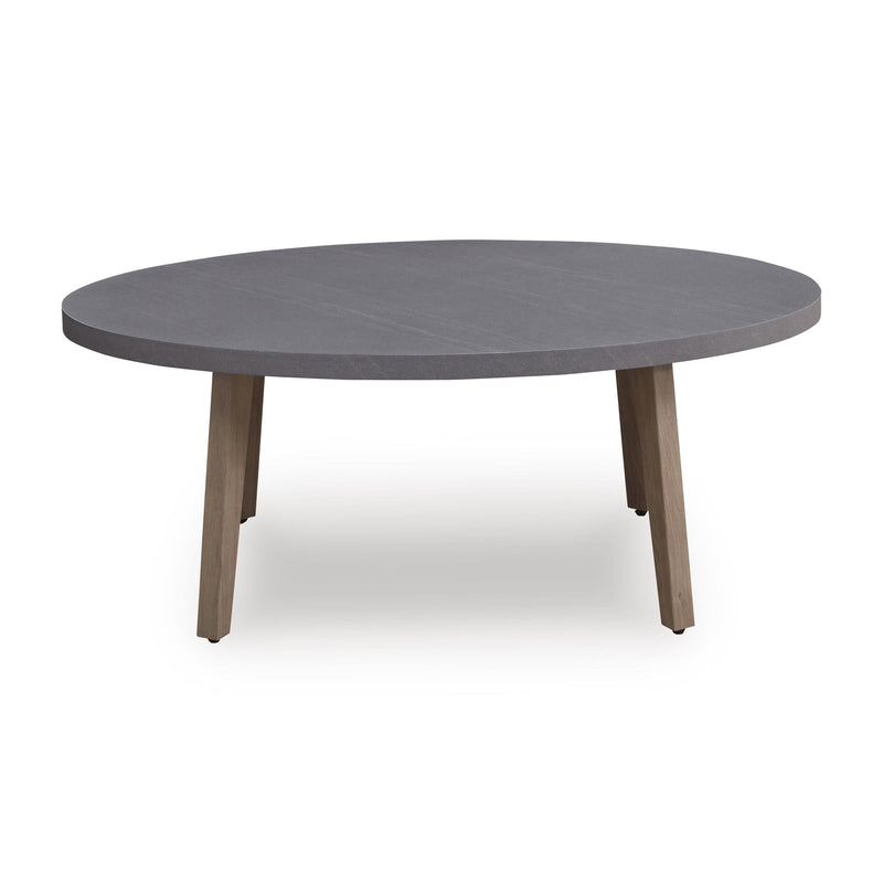  Signature Design by Ashley Harmony Headlands PCP428-701 Oval Cocktail Table IMAGE 2