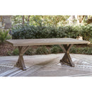  Signature Design by Ashley Laguna Heights PCP790-625 Rectangular Dining Table with Umbrella Option IMAGE 5