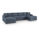  Signature Design by Ashley Modmax Fabric 4 pc Sectional 9212116S/9212117S/9212146/9212146 IMAGE 1