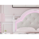  Signature Design by Ashley Kozlani PCB1819-187 Full Upholstered Panel Headboard IMAGE 6