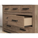  Signature Design by Ashley Oliandon 7-Drawer Dresser with Mirror PCB2844-31/PCB2844-36 IMAGE 9