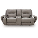  Signature Design by Ashley Real-Moments Power Reclining Loveseat PCU1370018A IMAGE 2