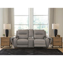  Signature Design by Ashley Real-Moments Power Reclining Loveseat PCU1370018A IMAGE 4