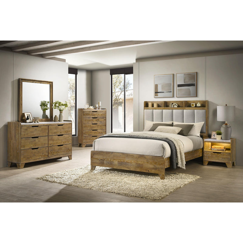 bedroom dresser mirrors Henderson Dresser Mirror Medium Oak