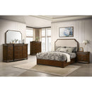  Coaster Furniture Garland 205304 Dresser Mirror - Brown Cherry IMAGE 4