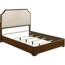  Coaster Furniture Garland 205301Q 58-inch Queen Panel Bed - Cream/Brown Cherry IMAGE 1