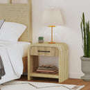  Elements International Ridgemont B-14440-6-NS1 1-Drawer Nightstand IMAGE 3