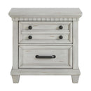  Elements International McCoy B-10530-7-NS 2-Drawer Nightstand IMAGE 2