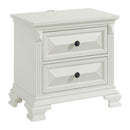  Elements International Bridgestone B-10980-7-NS 2-Drawer Nightstand IMAGE 1