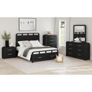  Elements International Ridgemont B-14440-8W-NS2 2-Drawer Nightstand IMAGE 9