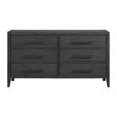  Elements International Versailles Contemporary B-3690-8-DR1 6-Drawer Dresser IMAGE 2