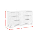  Elements International Kelis B-9770-3-DR 6-Drawer Dresser IMAGE 9