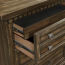  Elements International McCoy B-10530-5-DR 7-Drawer Dresser IMAGE 5