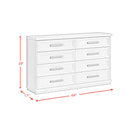  Elements International Avalanche B-11600-7-DR 8-Drawer Dresser IMAGE 9