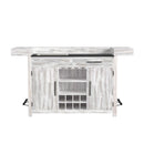  Elements International Rogen Rustic DA-12850-7-BT Bar Table IMAGE 2