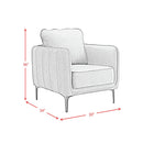  Elements International Rae U-4460-8560-100 Chair IMAGE 8