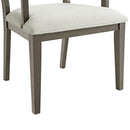  Elements International Versailles Contemporary D-3690-6-AC Dining Arm Chair IMAGE 6