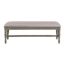  Elements International Sunnyvale D-2730-3-BN Dining Bench IMAGE 2