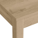  Elements International Eleanor D-6460-5-BN Dining Bench IMAGE 4
