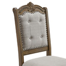  Elements International Madison Park D-10460-5-SC Dining Side Chair IMAGE 4