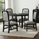  Elements International Ridgemont D-14440-8W-SC Dining Side Chair IMAGE 4