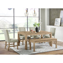  Elements International Eleanor D-6460-5-SC Dining Side Chair IMAGE 3