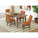  Elements International Santa Barbara D-16550-5-SCR Dining Side Chair IMAGE 6