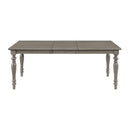  Elements International Sunnyvale D-2730-3-DT Dining Table IMAGE 2