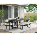  Elements International Playa O-16230-3-DT Dining Table IMAGE 5
