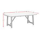  Elements International Veltis D-18580-6-DT Dining Table IMAGE 10