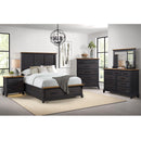  Elements International Montrose B-16670-5-DRMR Dresser And Mirror IMAGE 4