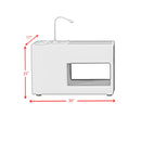  Elements International Valari UB-12820-3-FB Full Transformer Bed IMAGE 15