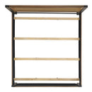  Elements International Breckenridge B-3720-5-KB2 King 56" Bed IMAGE 4