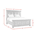  Elements International McCoy B-10530-7-KSB King Storage Bed IMAGE 10