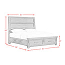  Elements International Colorado City B-13010-8-KSB King Storage Bed IMAGE 11