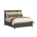  Elements International Canterbury B-13030-3-KSB King Storage Bed IMAGE 1