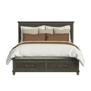  Elements International Canterbury B-13030-3-KSB King Storage Bed IMAGE 2