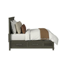  Elements International Canterbury B-13030-3-KSB King Storage Bed IMAGE 3