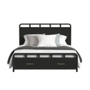  Elements International Ridgemont B-14440-8W-KSB King Storage Bed IMAGE 2