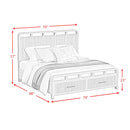  Elements International Ridgemont B-14440-8W-KSB King Storage Bed IMAGE 9