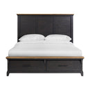  Elements International Montrose B-16670-5-KSB King Storage Bed IMAGE 2