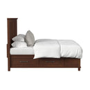  Elements International Canterbury B-13030-5-KSB King Storage Bed IMAGE 3