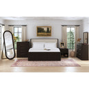 Elements International Sylvie B-16000-5-KUB King Upholstered Bed IMAGE 4