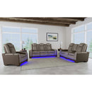  Elements International Lantana U-13660-10560-105PP Power Motion Recliner IMAGE 5
