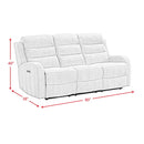  Elements International Avanti U-5260-8650-305PP Power Motion Sofa IMAGE 11