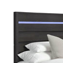  Elements International Tobias B-15990-8-QBL Queen Bed IMAGE 4