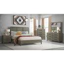  Elements International Versailles Contemporary B-3690-3-QB1 Queen Bed IMAGE 3