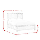  Elements International Wade WE600QB Queen Panel Bed IMAGE 10